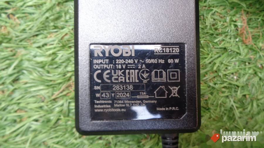 RYOBI punjac - RC 18120 IntelliPort - N O V O - ORIGINAL 6