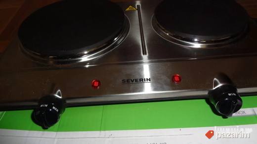 SEVERIN DK 1014 -dupli rešo- NOVO - INOX -original