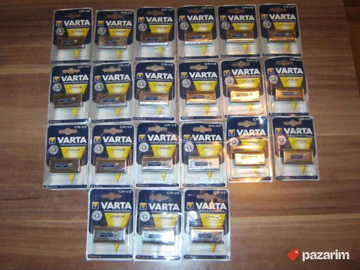 VARTA CR-V3 PROFESSIONAL baterije li-jon 3V -ORIGINAL 1