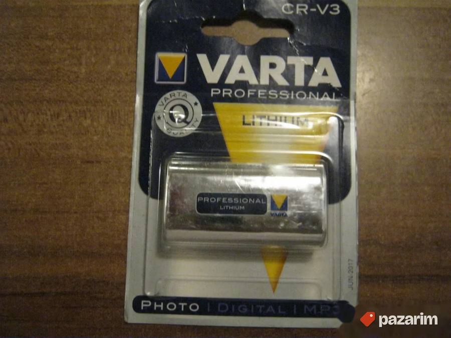VARTA CR-V3 PROFESSIONAL baterije li-jon 3V -ORIGINAL 5