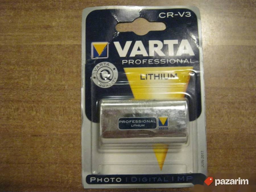 VARTA CR-V3 PROFESSIONAL baterije li-jon 3V -ORIGINAL 6