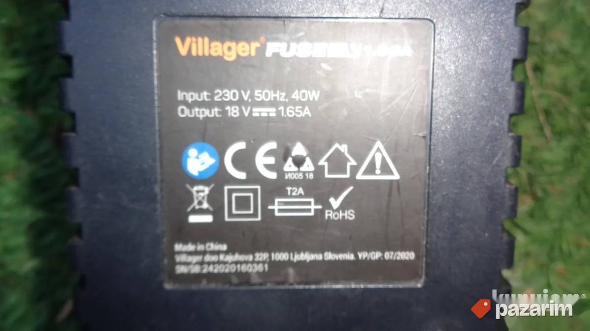 VILLAGER FUSE 18 V punjac - original 1