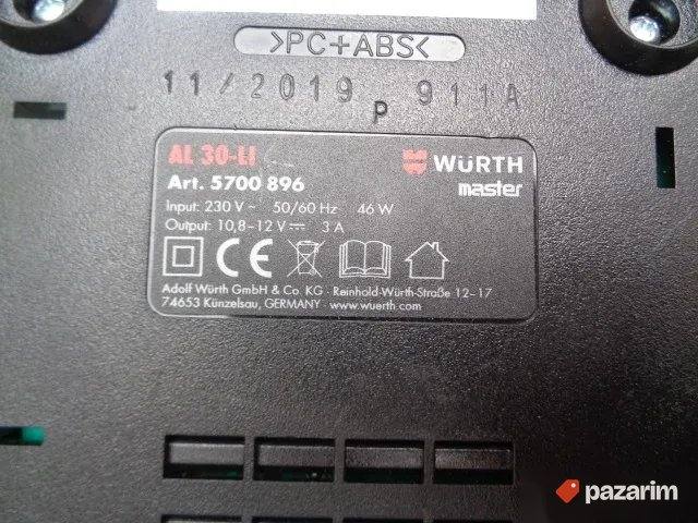 WURTH AL 30 LI punjac za 10.8 i 12V- original 6