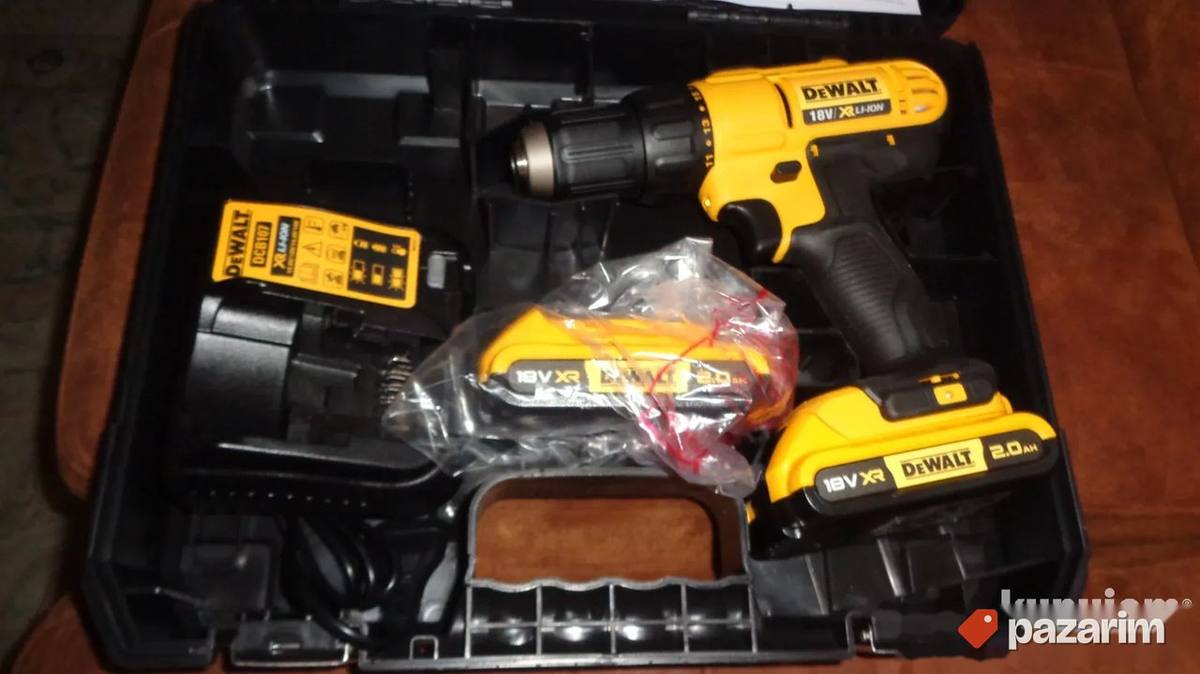 DeWALT DCD771 aku busilica-srafilica KOMPLET-NOVO-ORIGINAL 1