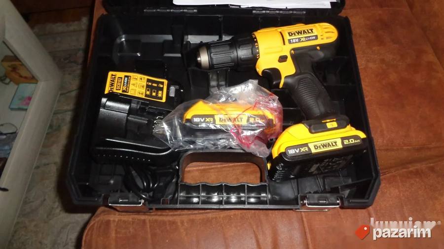 DeWALT DCD771 aku busilica-srafilica KOMPLET-NOVO-ORIGINAL 5
