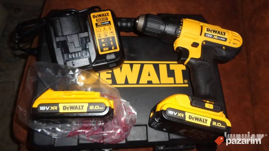 DeWALT DCD771 aku busilica-srafilica KOMPLET-NOVO-ORIGINAL 7
