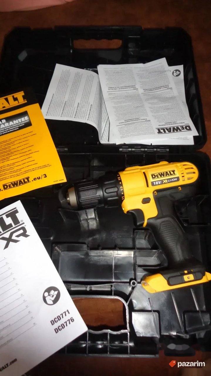 DeWALT DCD771 aku busilica-srafilica - N O V O - ORIGINAL 7