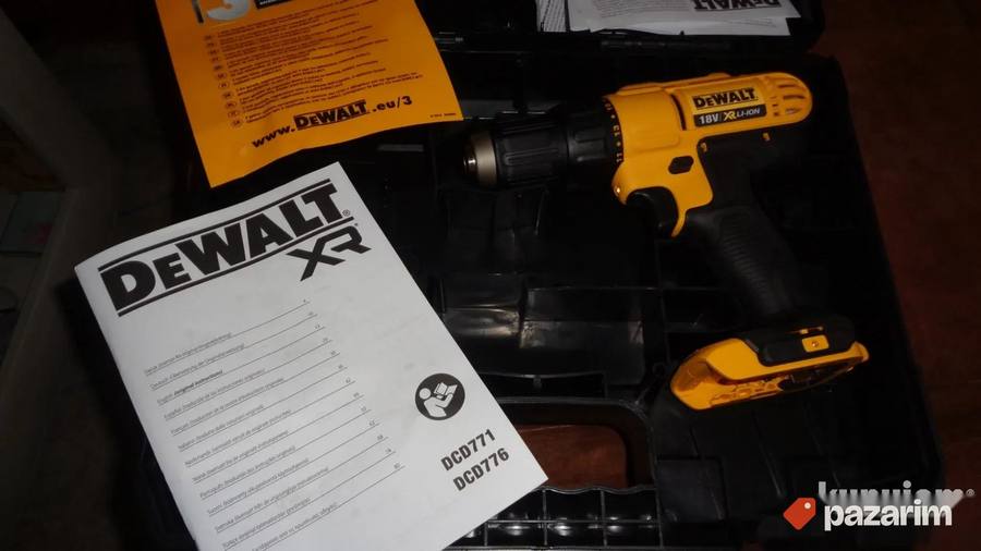 DEWALT kofer za alat -aku busilica-NOVO-povoljno- ORIGINAL 7