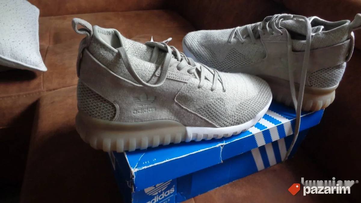 ADIDAS TUBULAR X PK "SESAME" patike - NOVO - 45 - original 1