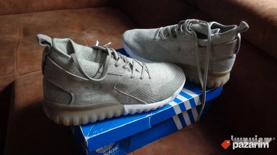 ADIDAS TUBULAR X PK "SESAME" patike - NOVO - 45 - original 2