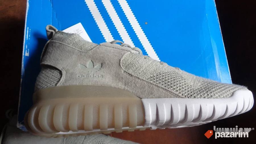 ADIDAS TUBULAR X PK "SESAME" patike - NOVO - 45 - original 8