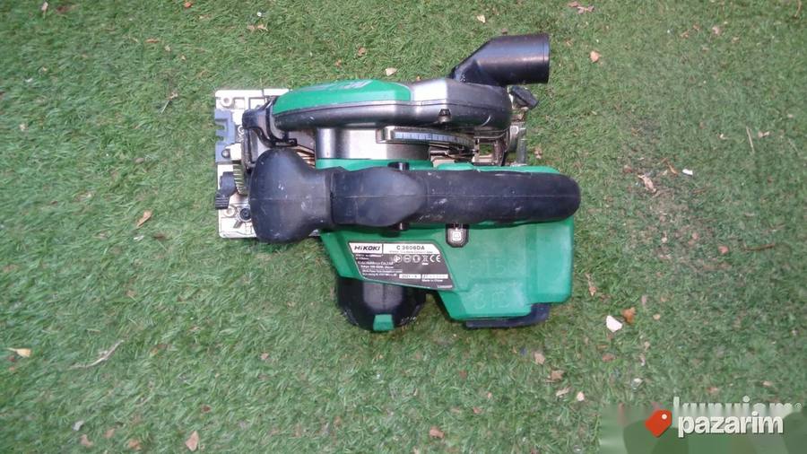 HIKOKI (HITACHI) C 3606DA aku cirkular-odlican-ORIGINAL 4