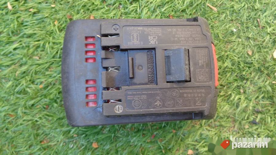 BOSCH baterija 18V (plavi Bosch) - 5Ah - ORIGINAL 4