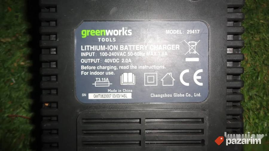 GREENWORKS 29417 punjac - 40V - ORIGINAL 5