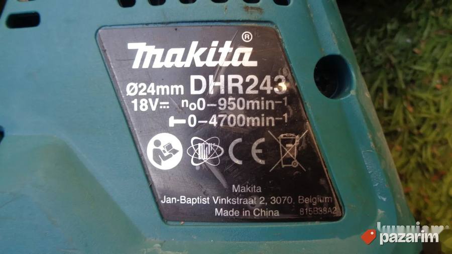 MAKITA DHR 243 udarna busilica-tiplarica-cekic-ORIGINAL 7