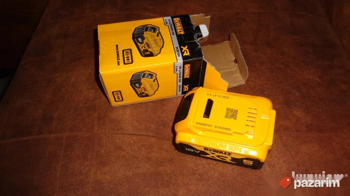 DEWALT DCB184 baterija 18V - 5Ah - N O V O - ORIGINAL 1