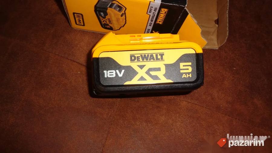 DEWALT DCB184 baterija 18V - 5Ah - N O V O - ORIGINAL 2