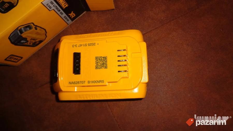 DEWALT DCB184 baterija 18V - 5Ah - N O V O - ORIGINAL 3