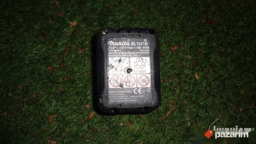 MAKITA BL 1041B baterija 4Ah - 10.8V - 12V - ORIGINAL 3
