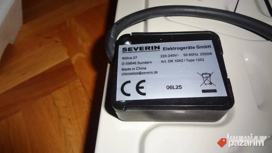 SEVERIN DK 1042 rešo dupli - N O V O - ORIGINAL 5