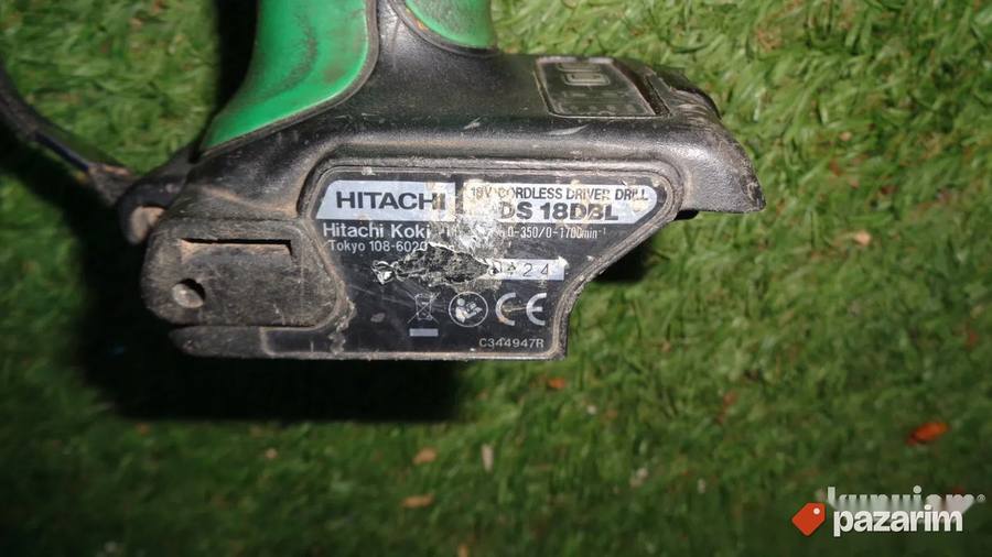 HITACHI (HIKOKI) DS18DBL aku busilica-Made in Japan-ORIGINAL 5