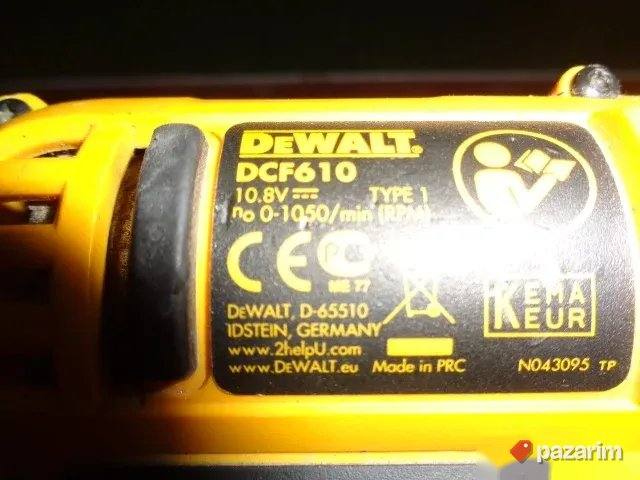 DeWALT DCF 610 aku udarni odvijac - ORIGINAL 8