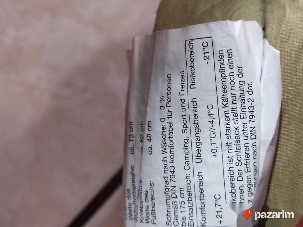 Vreca za spavanje do -21 stepen 4