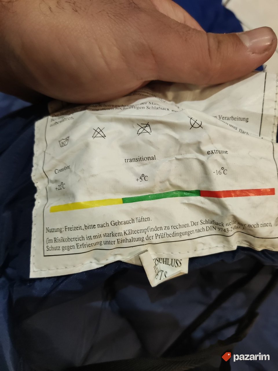 Vreca za spavanje do -16 stepeni nemackog proizvodjaca 4