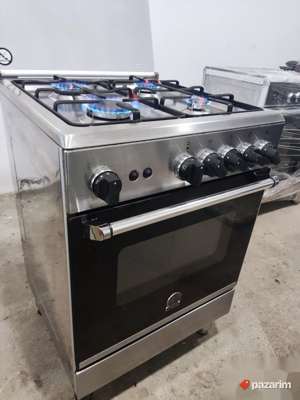 Sporet na plin sa rernom na PLIN inox marke LA GERMANIA 3