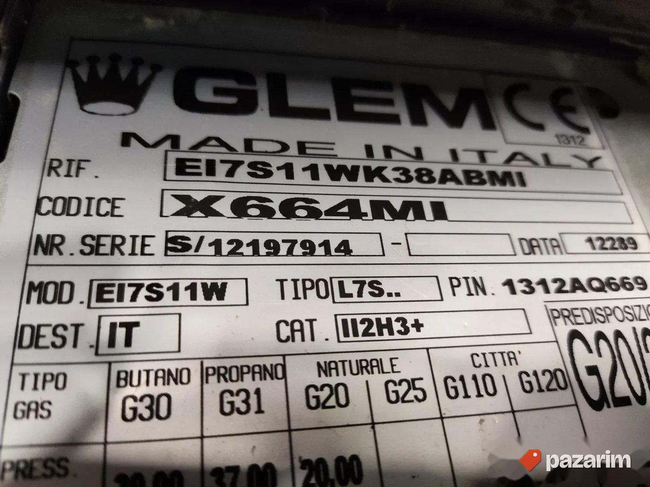 Poluprofesionalni sporet na plin turbo rernoa made in ITALY 6