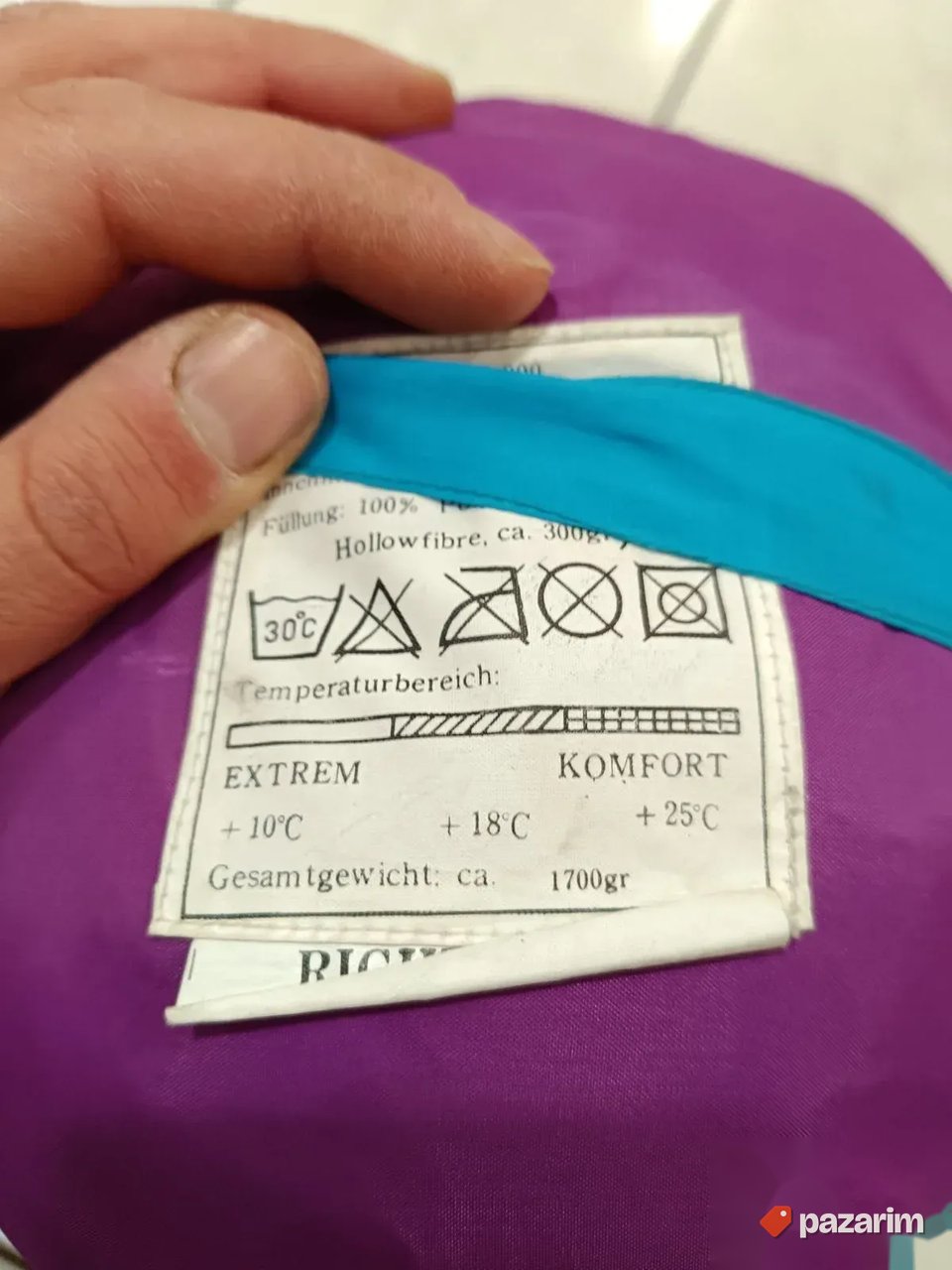 Vreca za spavanje sa transportnom vrecicom 4