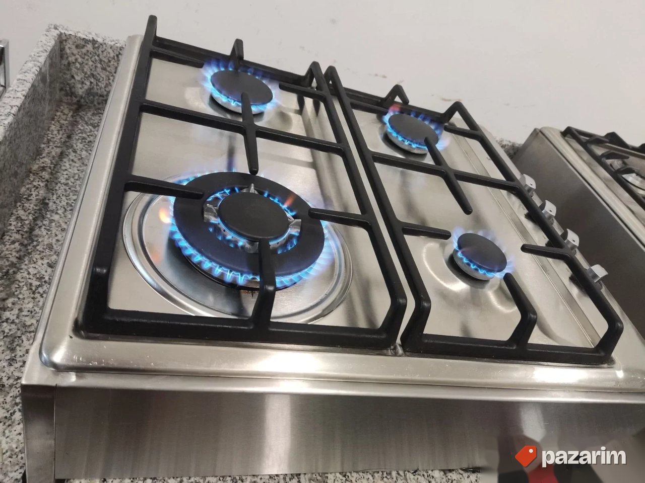 Sporet nadupltni INOX sa turbo gorionikom servisiran i ispra 3