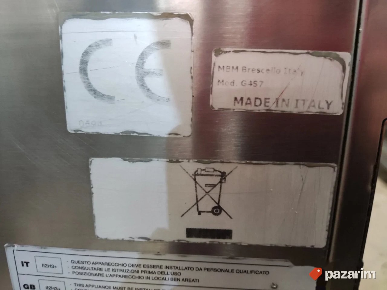 Profesionalni sporet 4 topa italijanskog proizvodjaca MBM 3