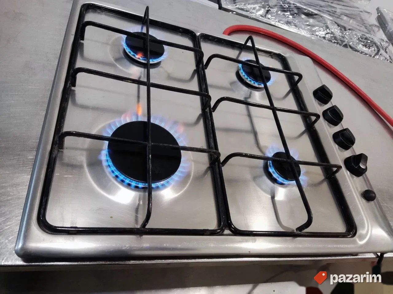 Ugradna samostalna ploca na plin sa 4 topa inox 2