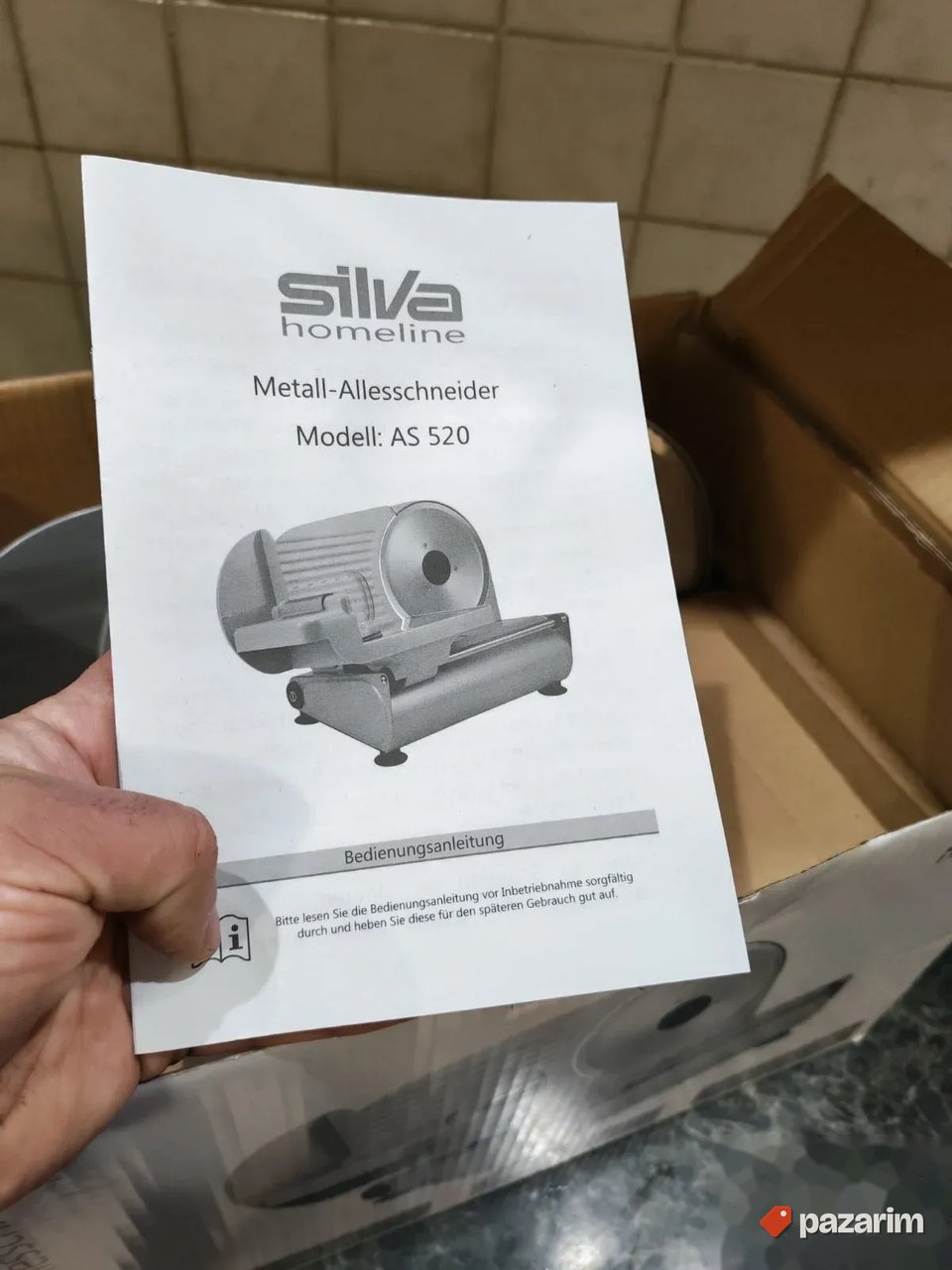 Mesoreznica aluminijumska marke silva potpuno nova 150w 6