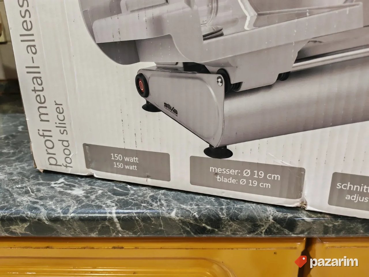 Mesoreznica aluminijumska marke silva potpuno nova 150w 8