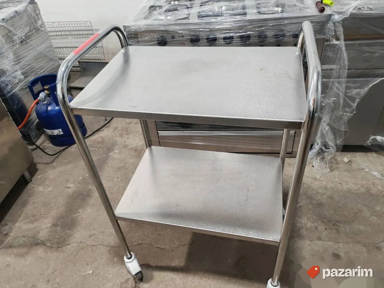 Kolica od inoxa ugostiteljska za posluzivanje 2