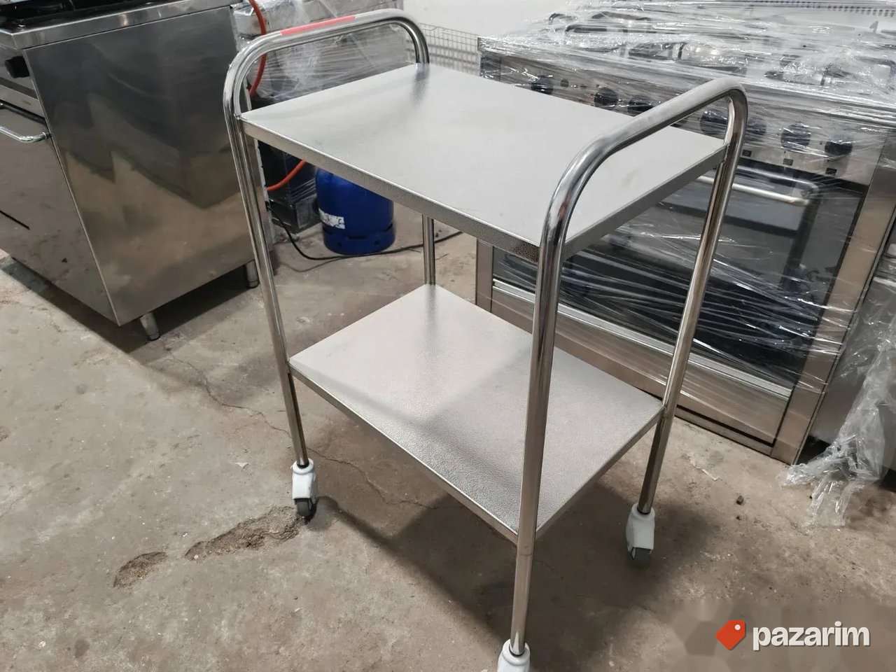 Kolica od inoxa ugostiteljska za posluzivanje 3
