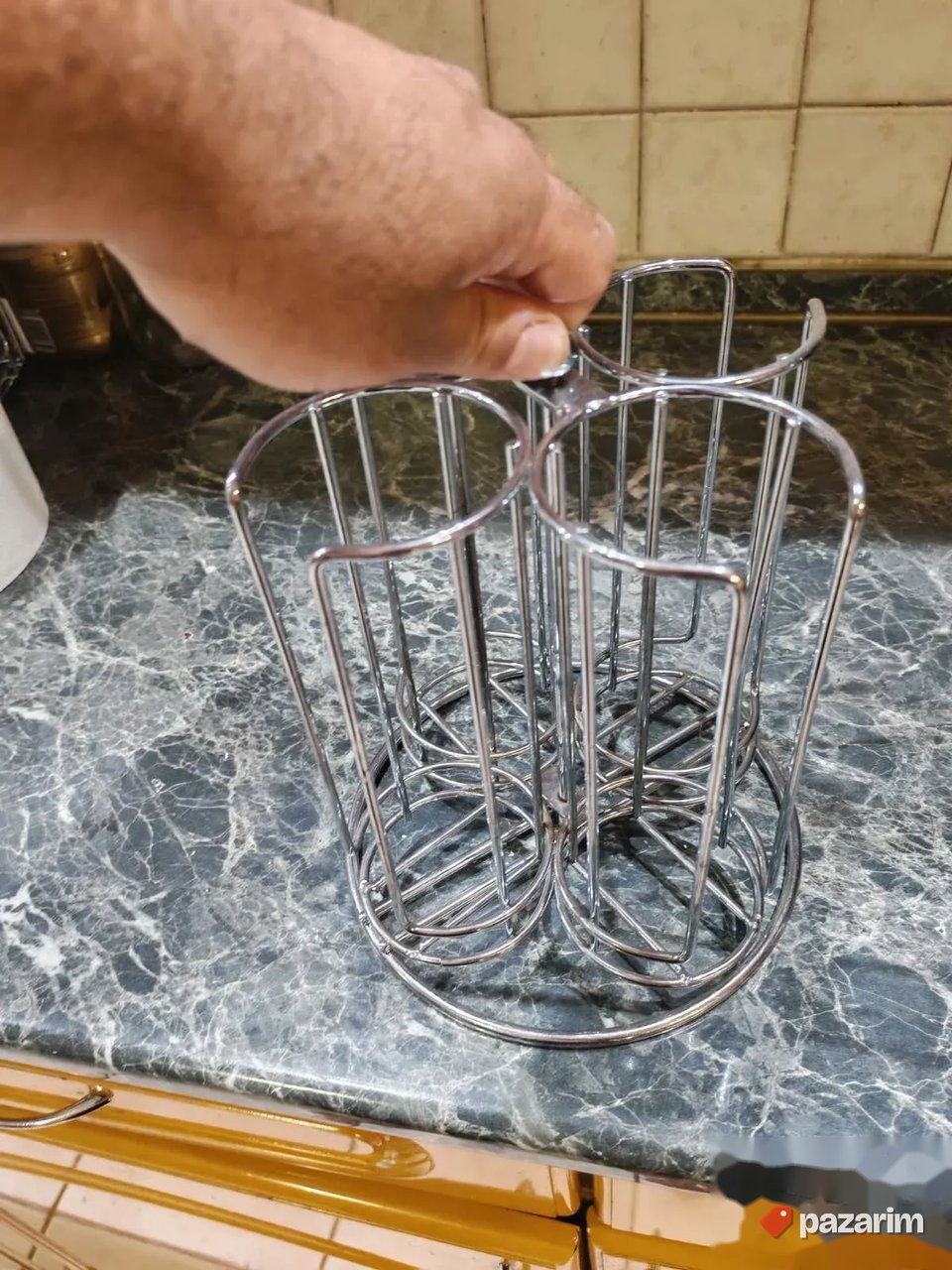 stalak za kapsule za kafu rotirajuci inox 2