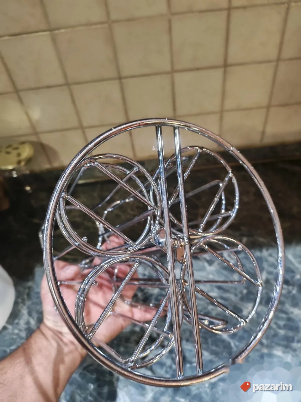 stalak za kapsule za kafu rotirajuci inox 3