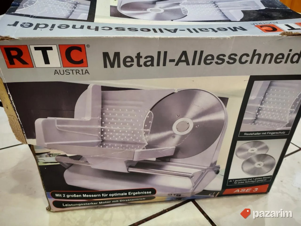 Mesoreznica nova alu konstrukcija sa dva noza 6