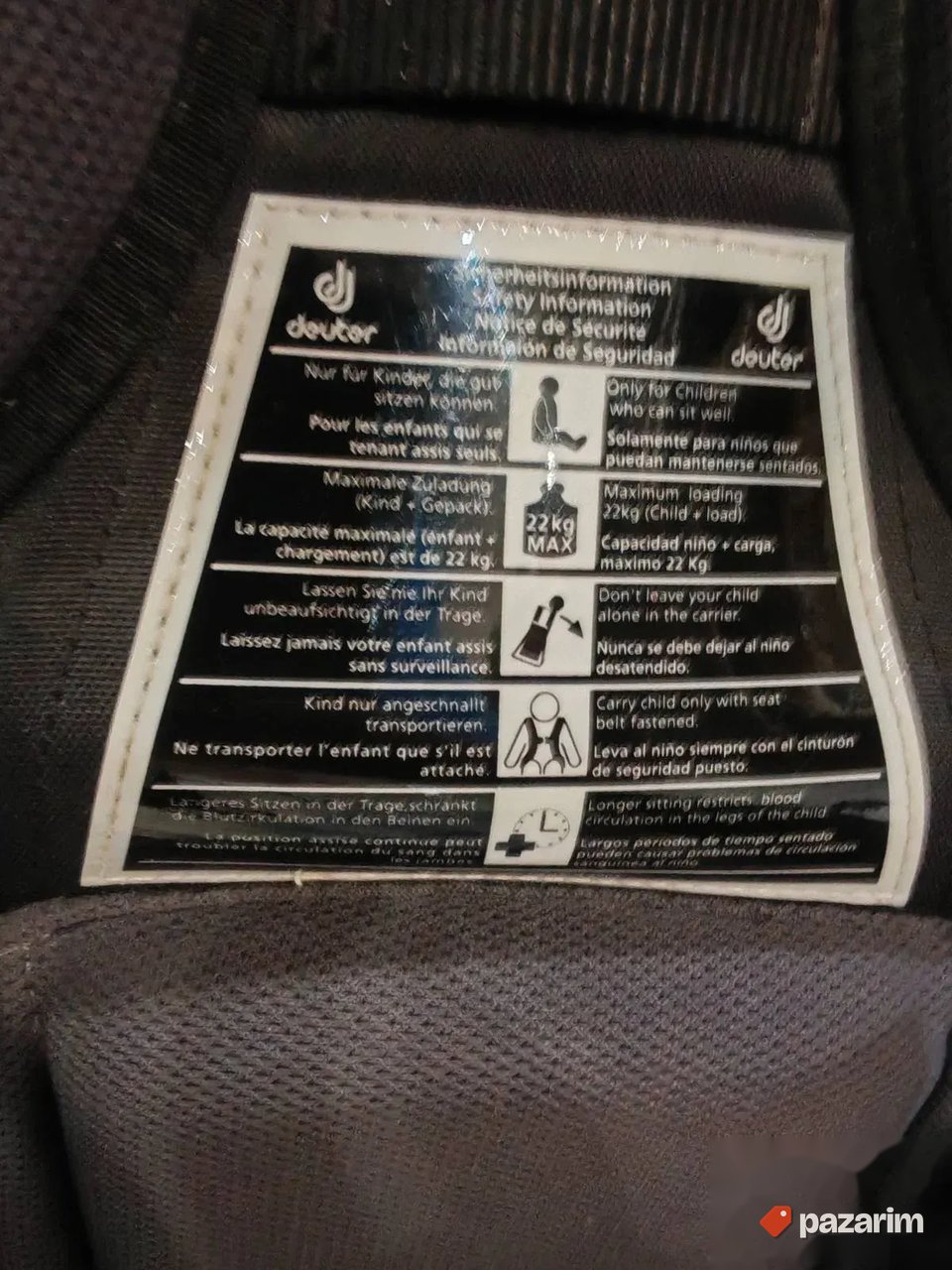 Nosiljka planinarski ranac za decu DEUTER kid comfort 4