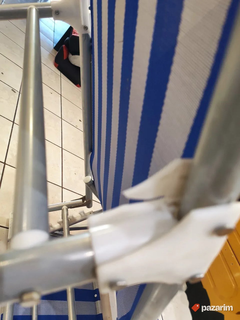 Lezaljka na rasklpanje sa suncobranom alu 3