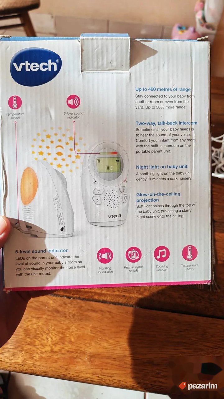 VTech DM1211 bebi alarm / audio monitor sa noćnim svetlom 3