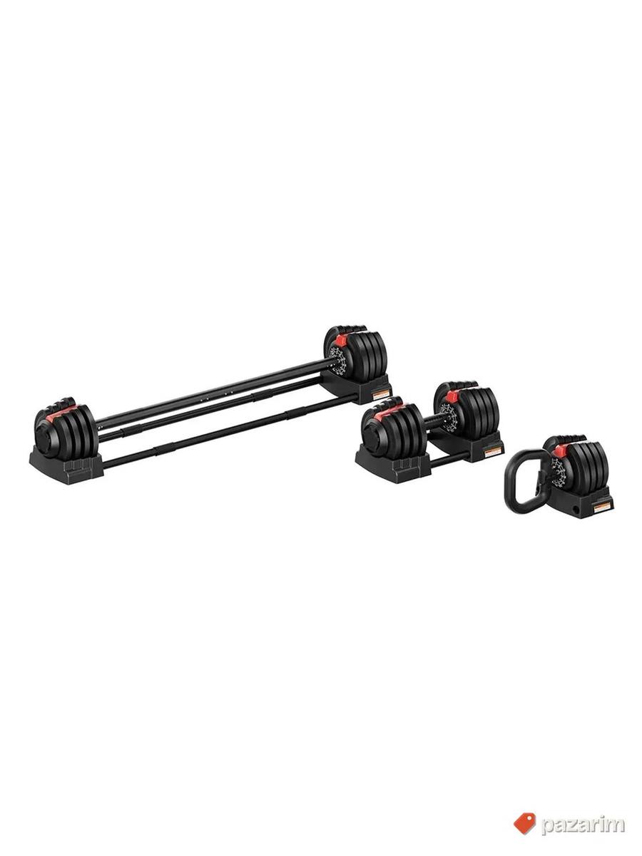 Tegovi Set tegova 18kg Podesivi tegovi 18u1 Bucica Teg 2