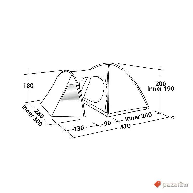 Šator za 5 osoba Eclipse 500 Tent 3