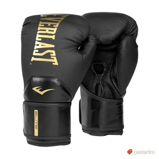 Boks rukavice Everlast Elite 2 Rukavice za boks 10oz Crne