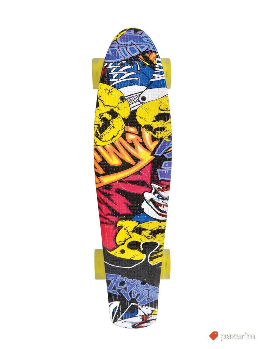 Skejt Skateboard Retro Skejt sa svetlecim tockicima do 100kg 2
