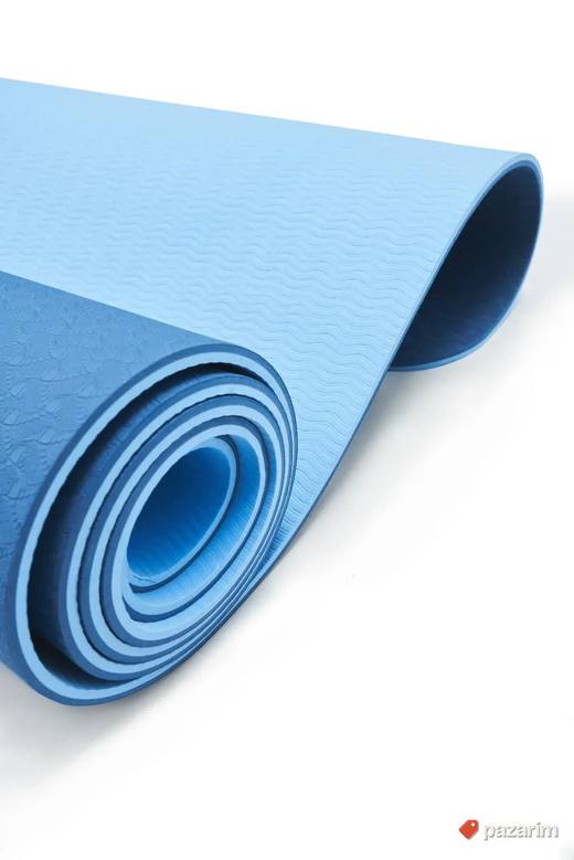Strunjača za vežbanje Prostirka za jogu Podloga joga Plava