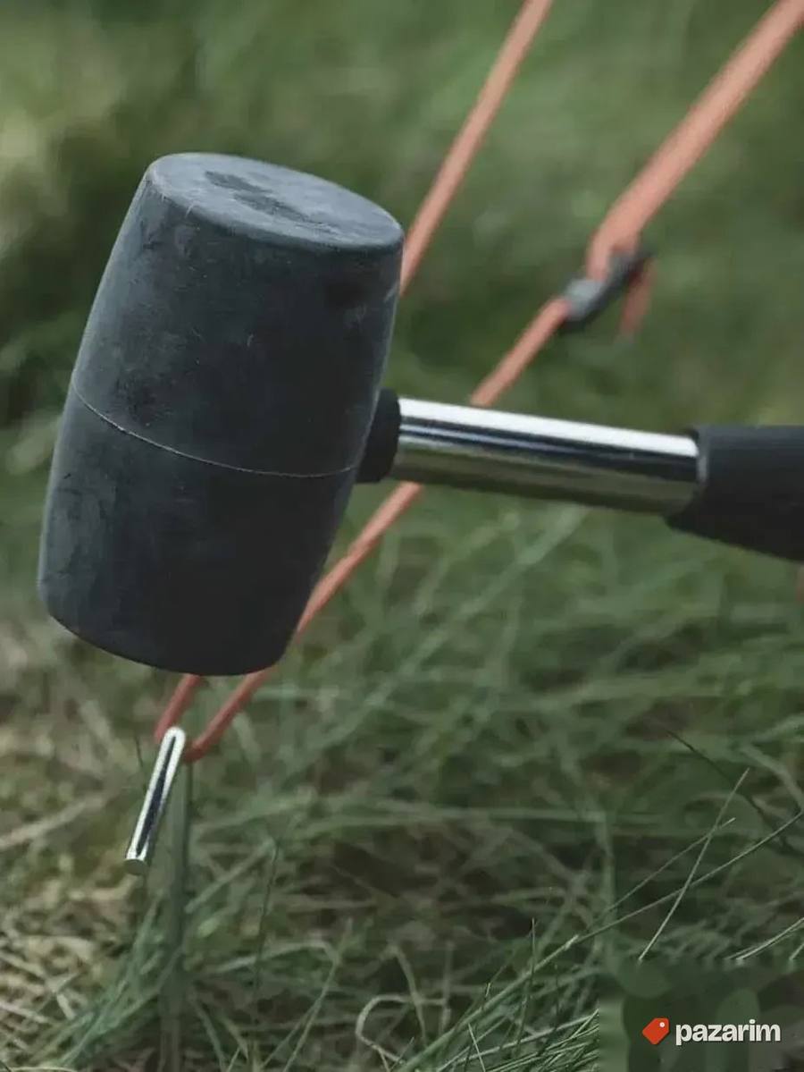 Čekić za kampovanje gumeni čekić -čelični čekić EASY CAMP 2